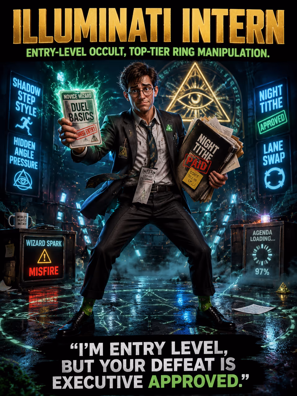 Illuminati Intern — opponent portrait