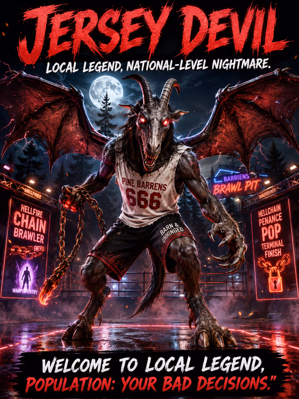 Jersey Devil — opponent portrait