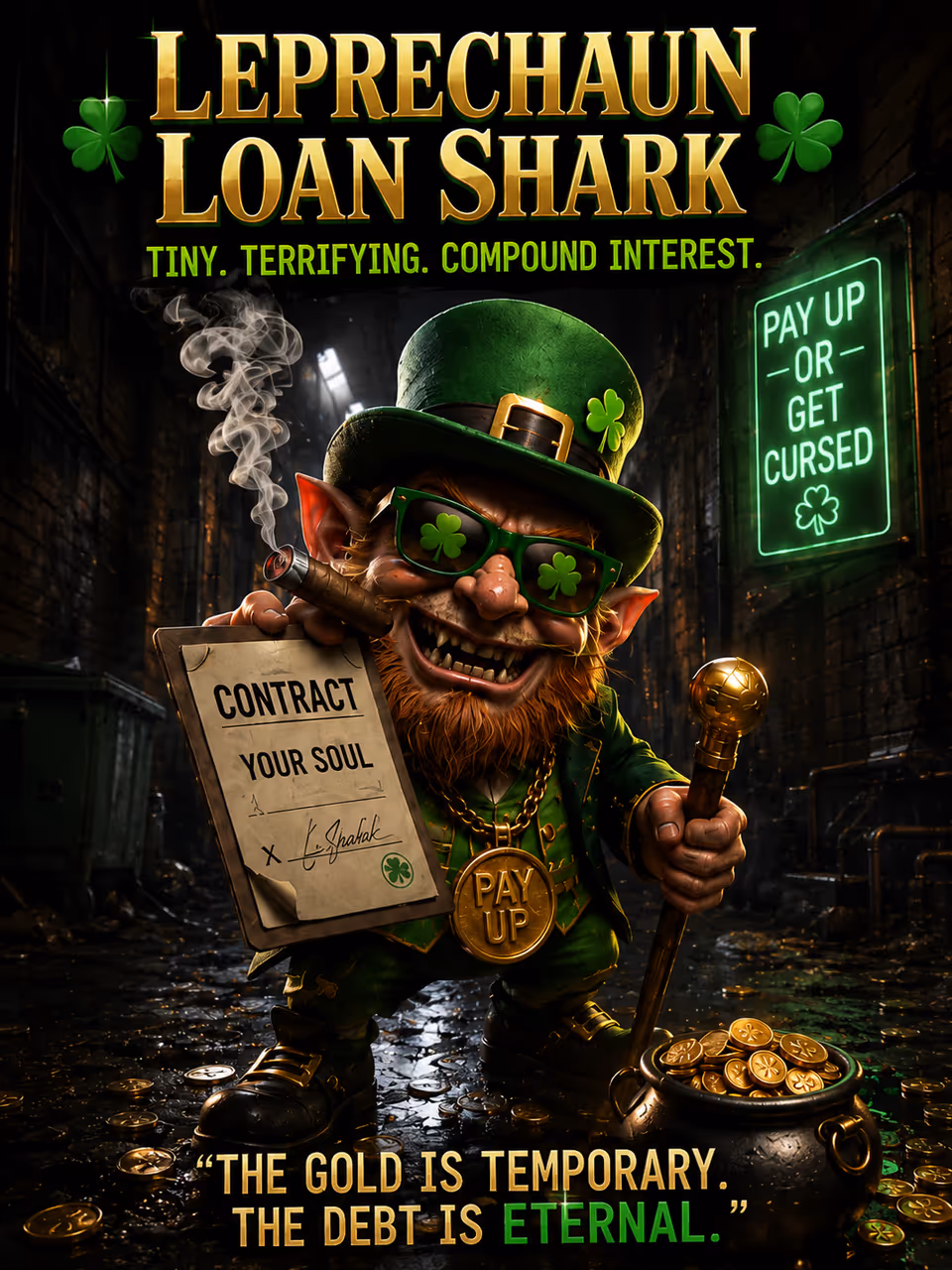 Leprechaun Loan Shark — opponent portrait