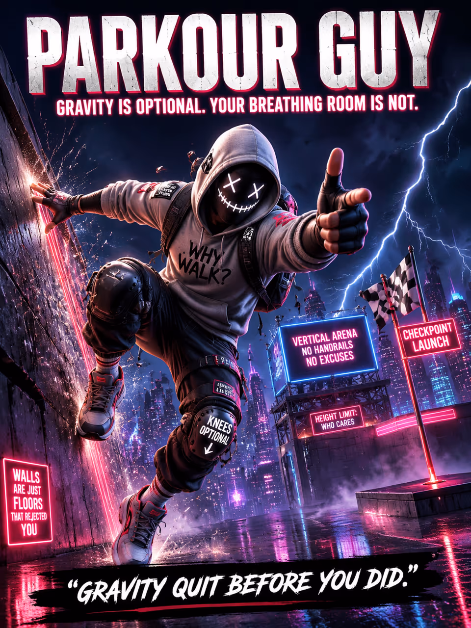 Parkour Guy — opponent portrait