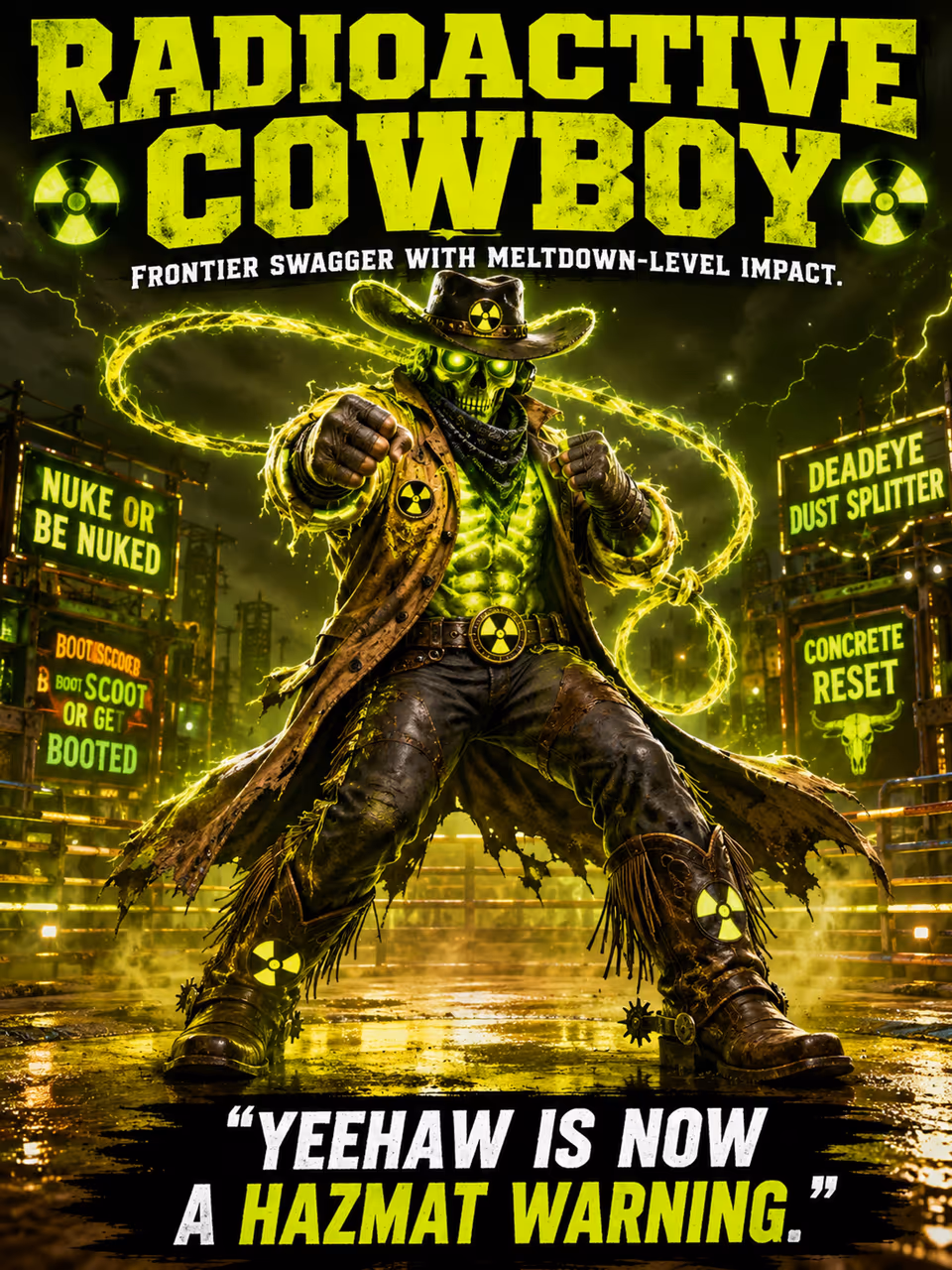Radioactive Cowboy — opponent portrait