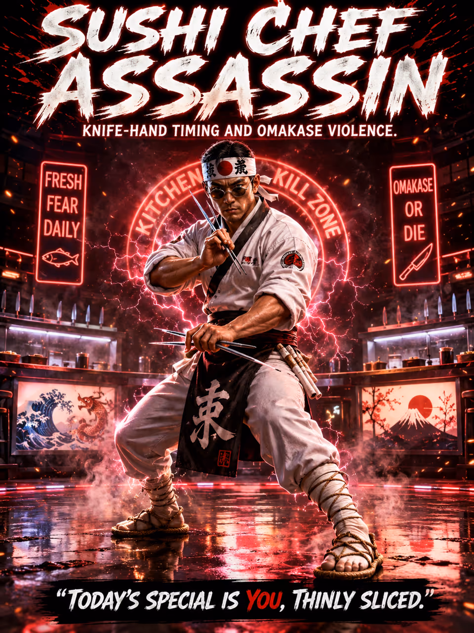 Sushi Chef Assassin — opponent portrait
