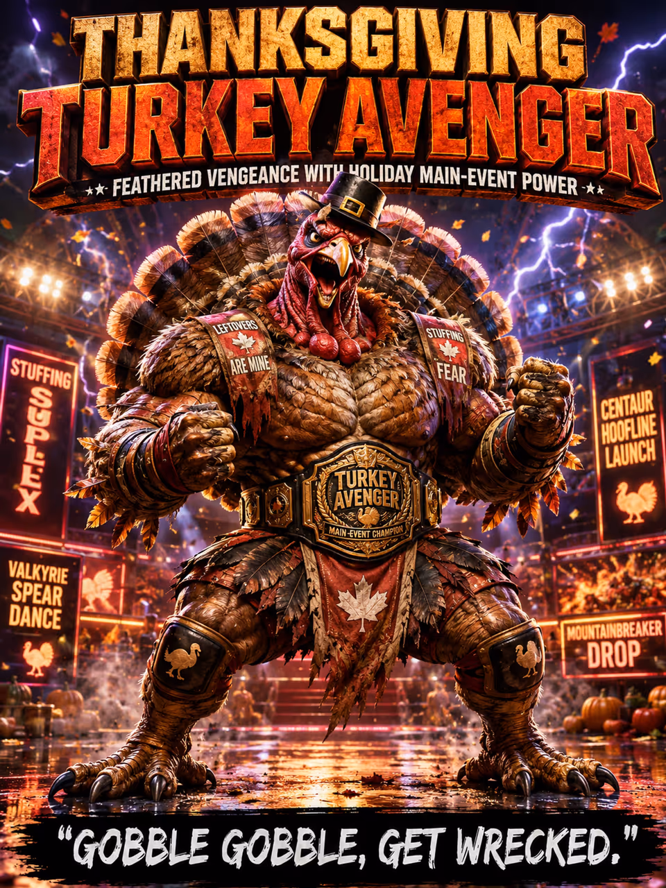 Thanksgiving Turkey Avenger — opponent portrait