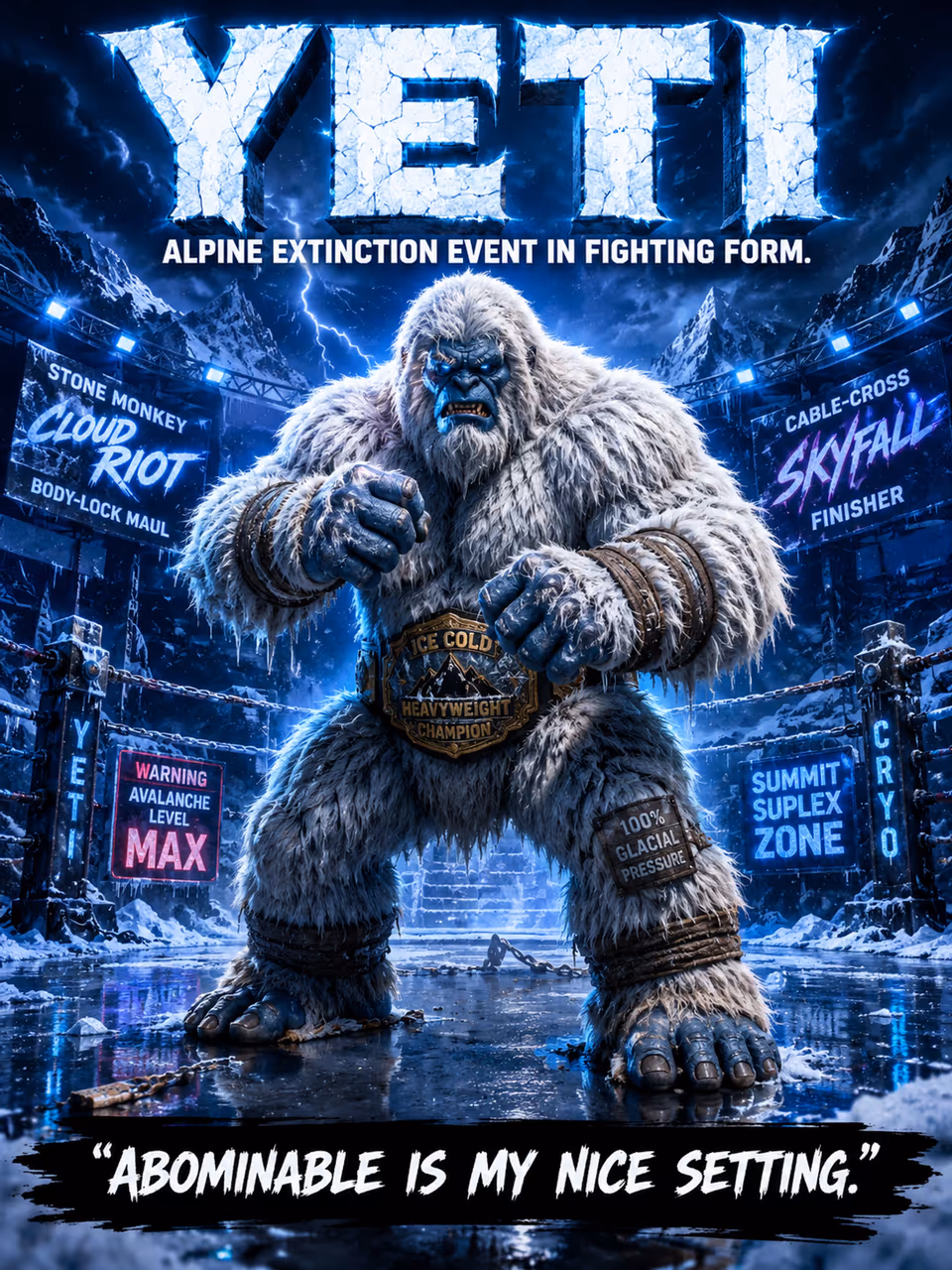Yeti — opponent portrait