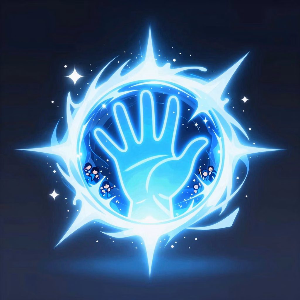 Blue Spirit Warmup power-up
