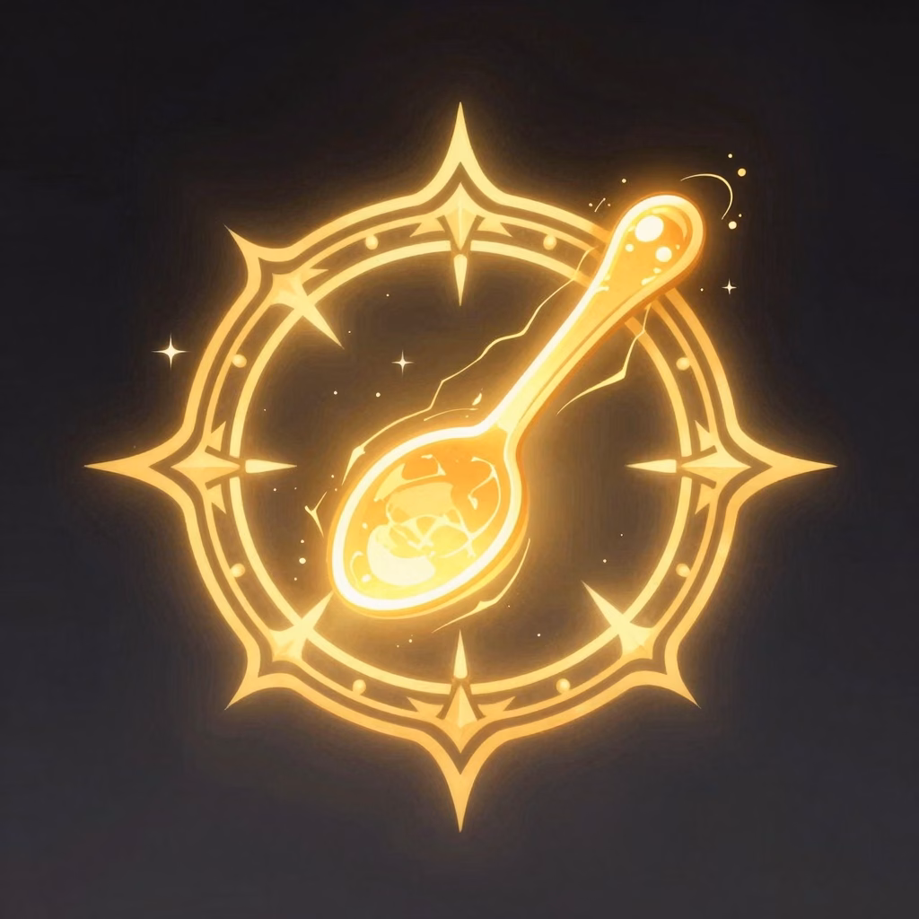Brownie Lucky Spoon power-up