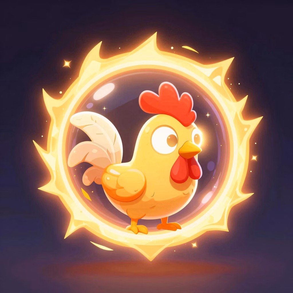 Cosmic Rooster Ascension power-up