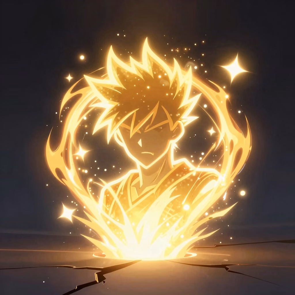 Golden Rage Surge power-up