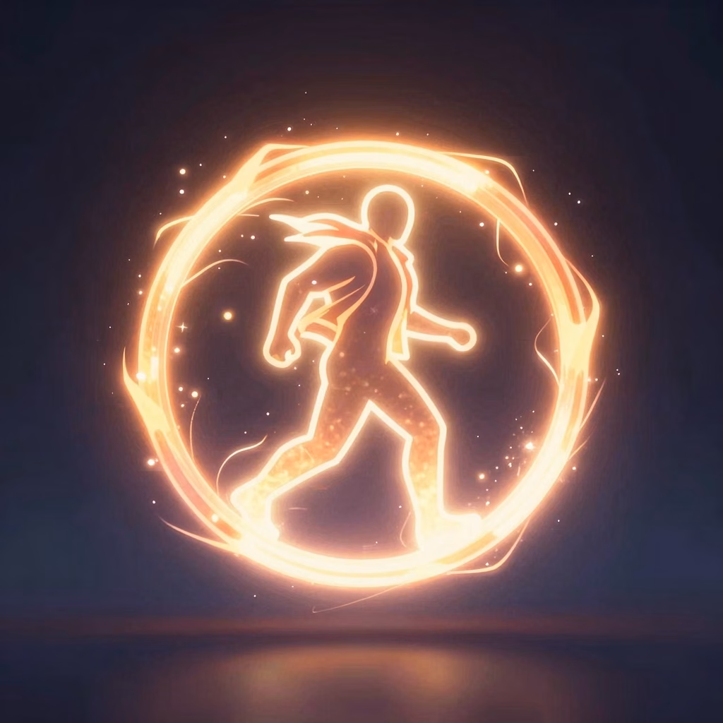 Slow-Motion Hero Walk power-up