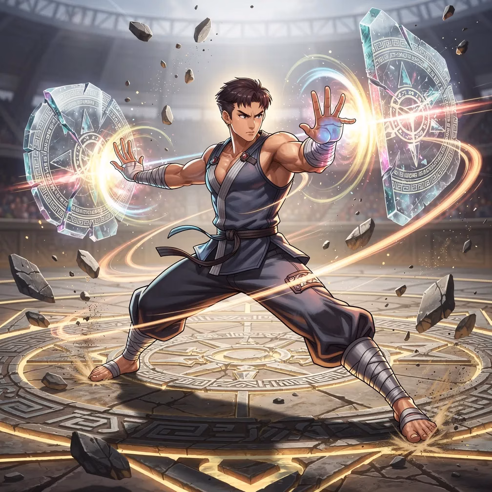 Alchemy Circle Counter fighting style