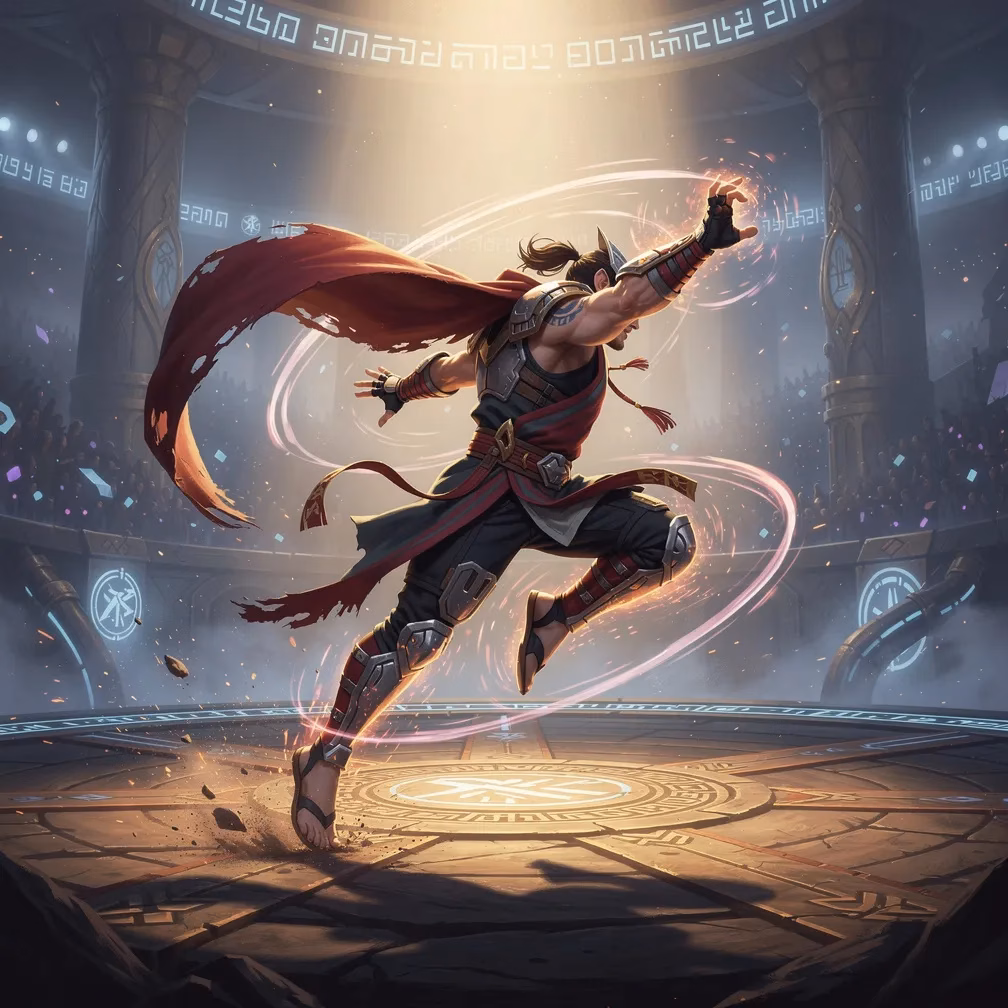 Assassin Rooftop Step fighting style