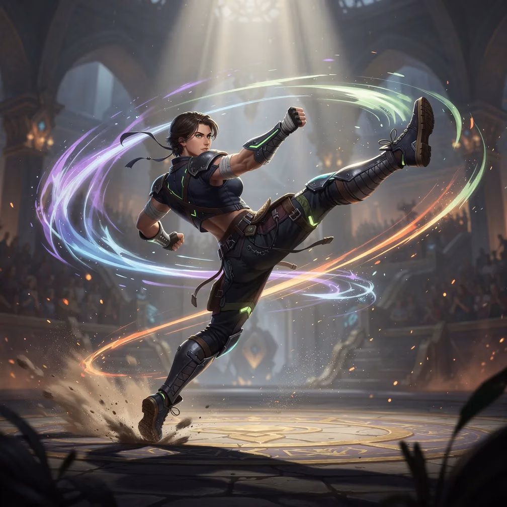 Unknown fighting style