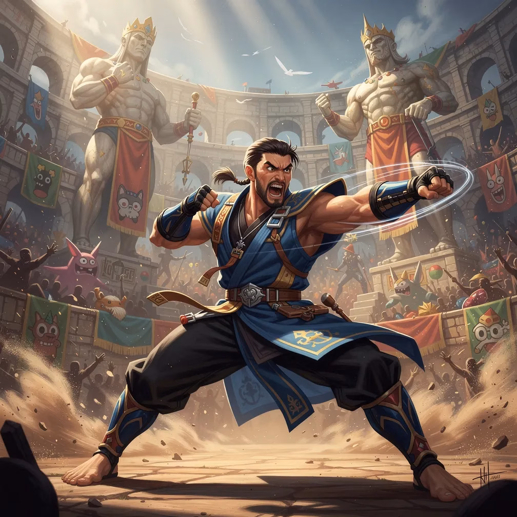 Breakbeat Brawler fighting style