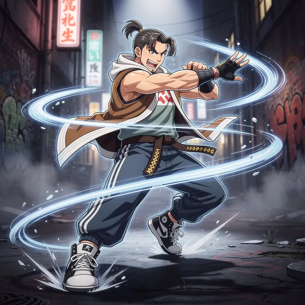 Convenience Samurai Hands fighting style