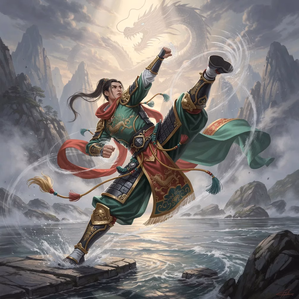 Dragon-Gate River Flow fighting style