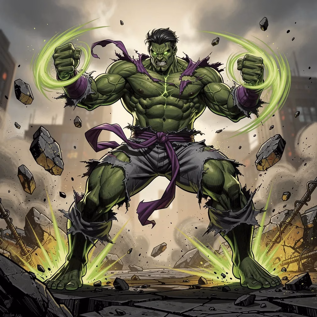 Gamma Rage Smash Boxing fighting style