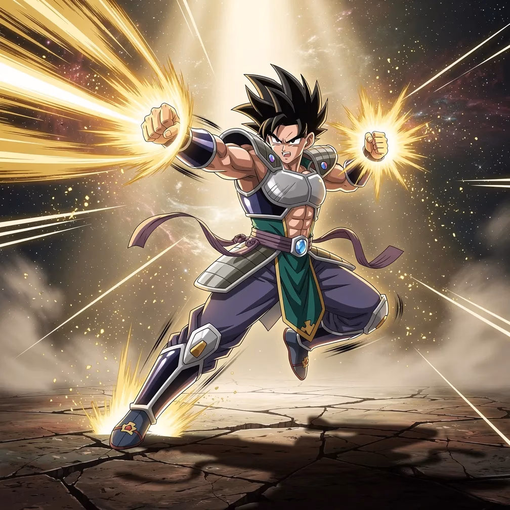 Golden Comet Overdrive fighting style