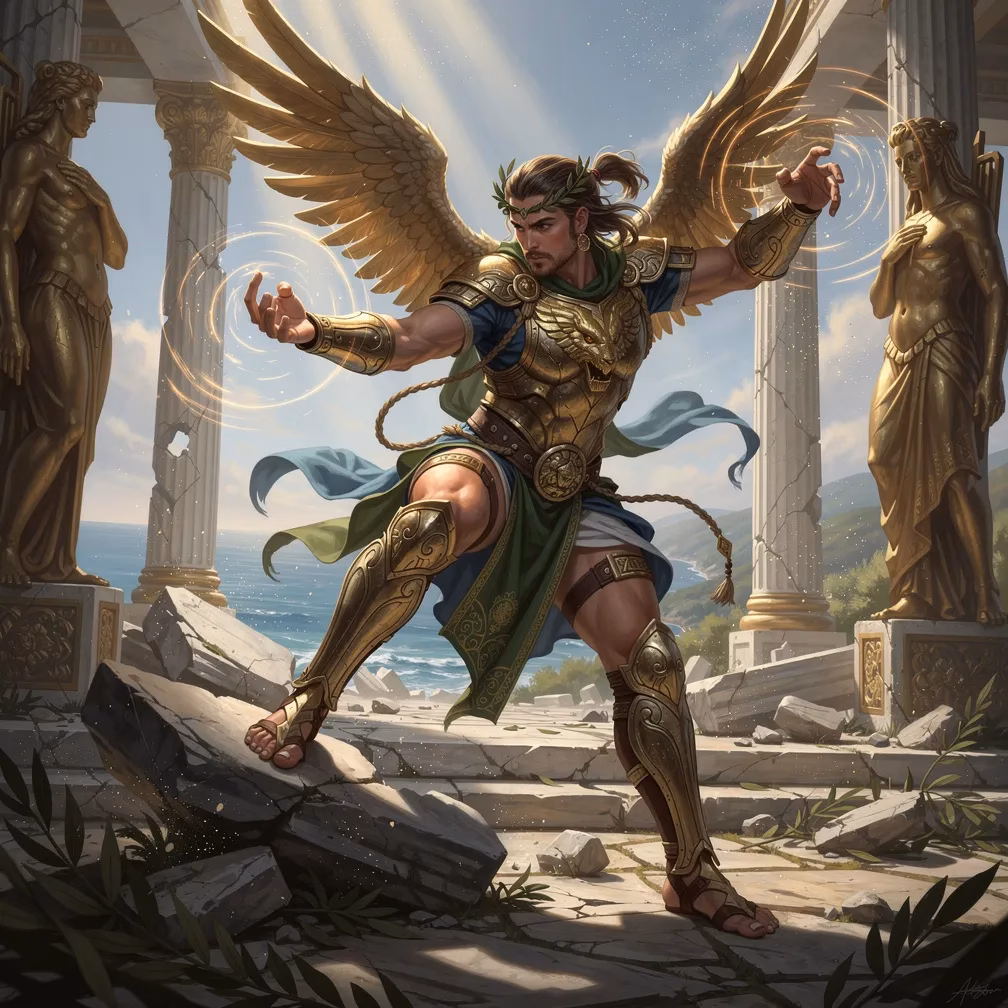 Griffin Perch Guard fighting style