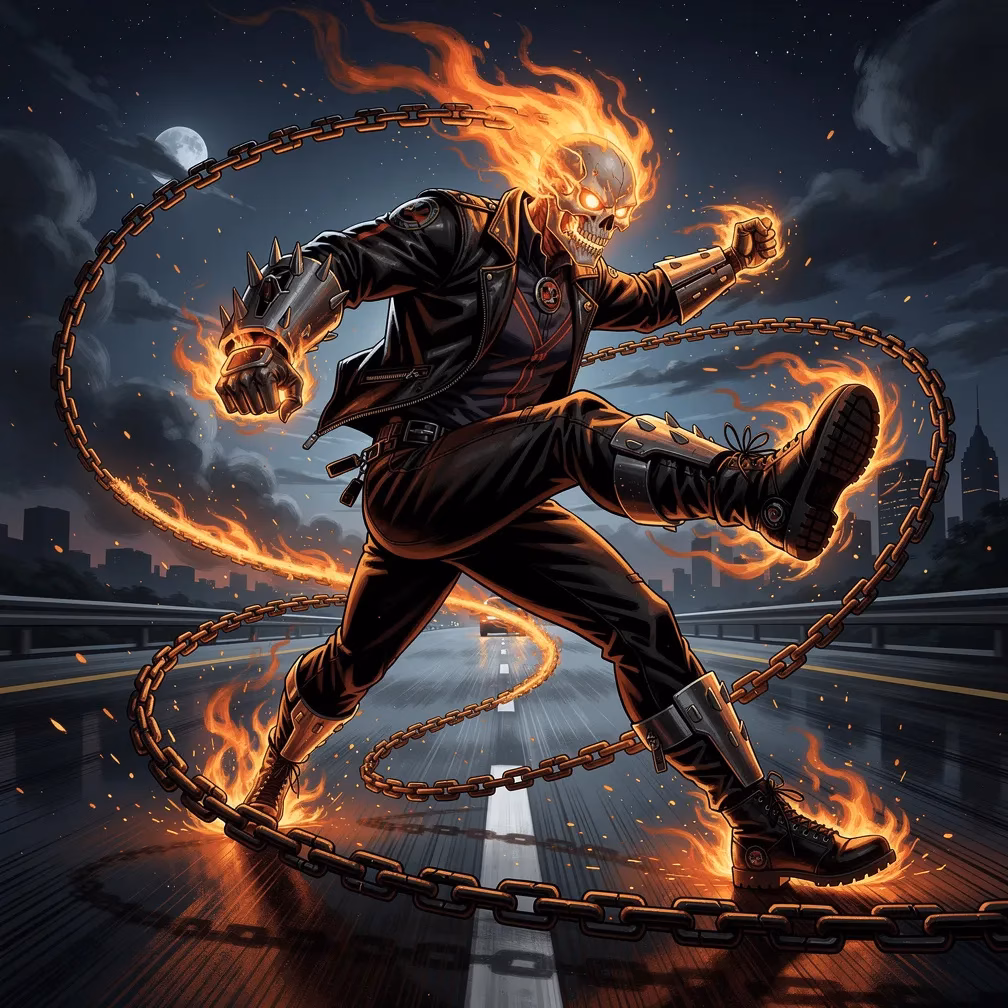Hellfire Chain Brawler fighting style