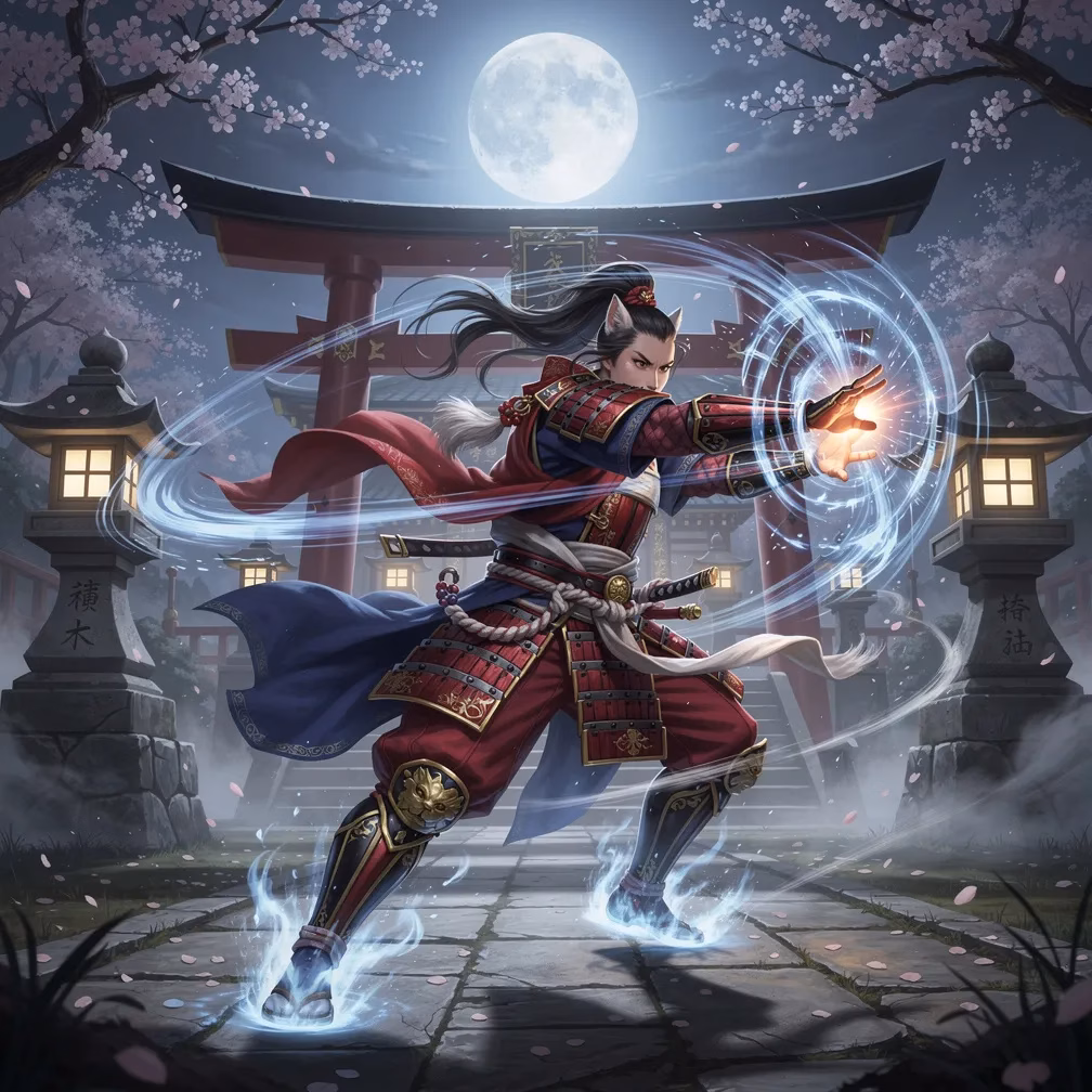 Kitsune Nine-Feint Style fighting style