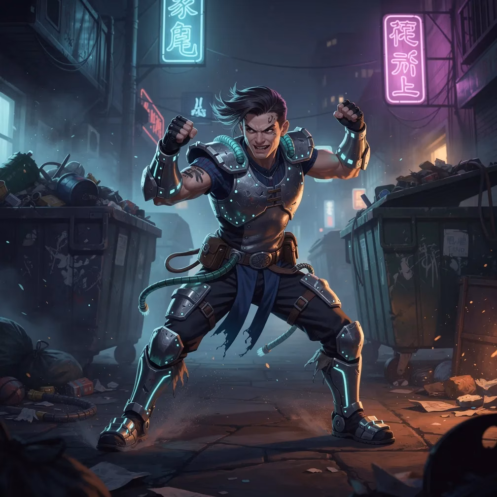Unknown fighting style