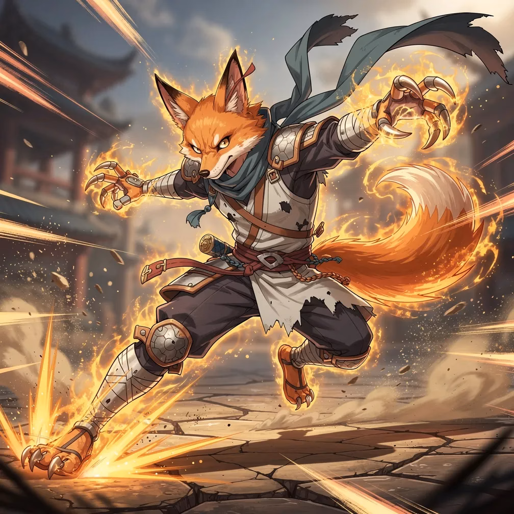 Unknown fighting style