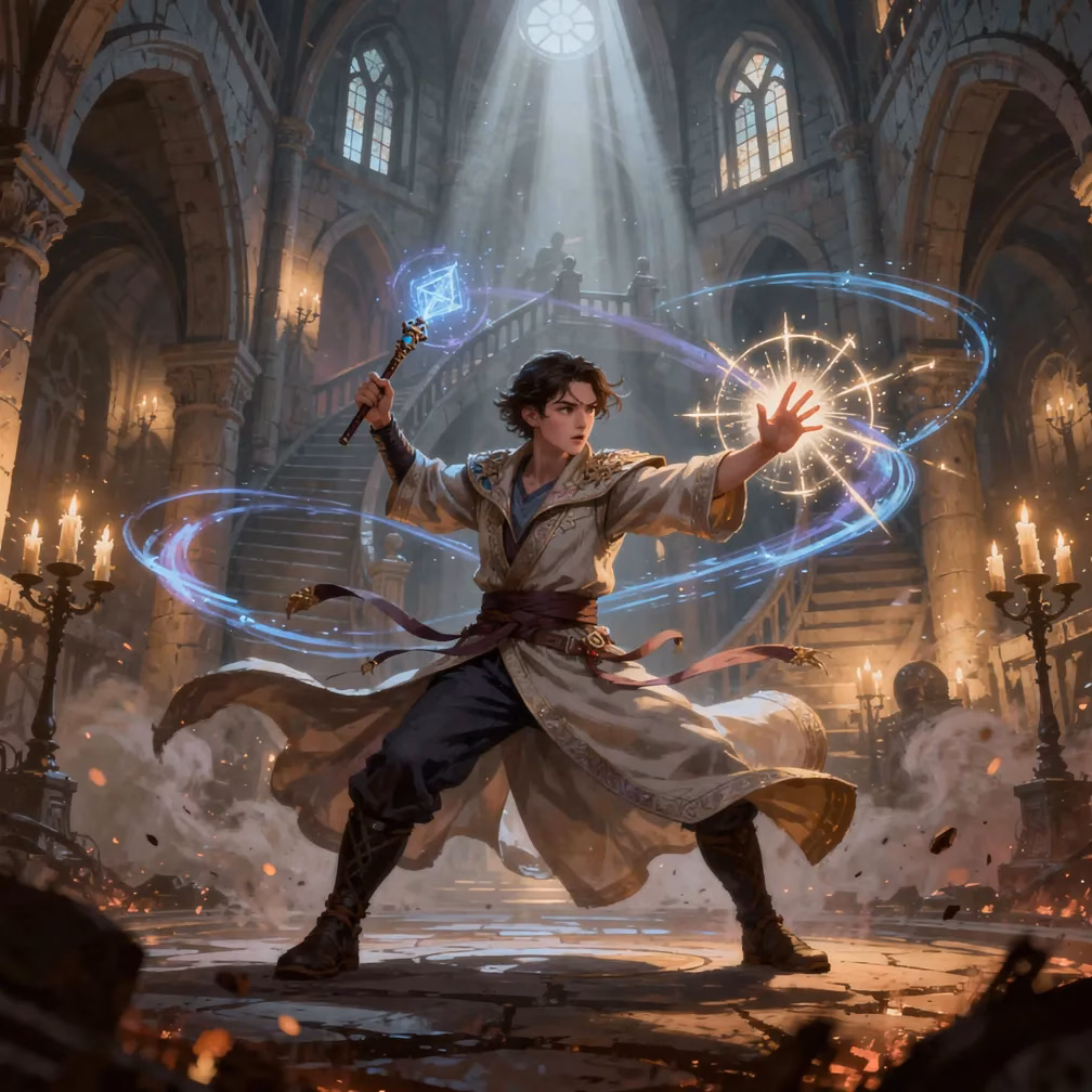 Novice Wizard Duel Basics fighting style