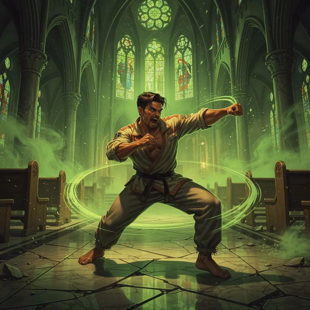 Rage Chapel Bellguard fighting style