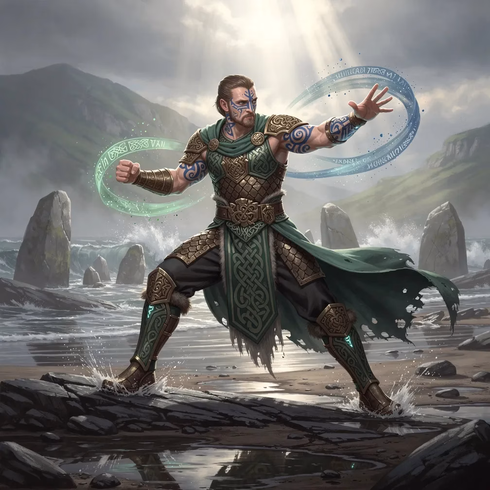 Selkie Tide Slip fighting style