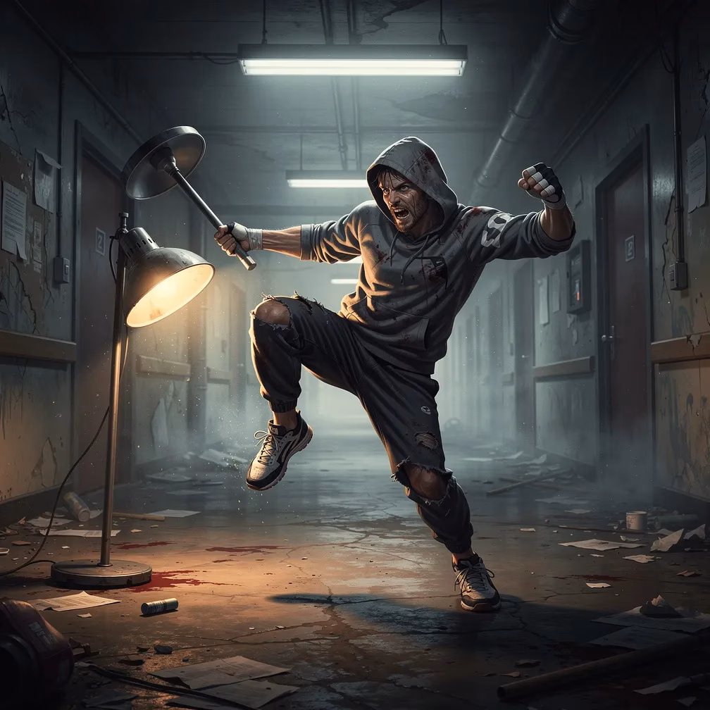 Slasher Final-Survivor Scramble fighting style