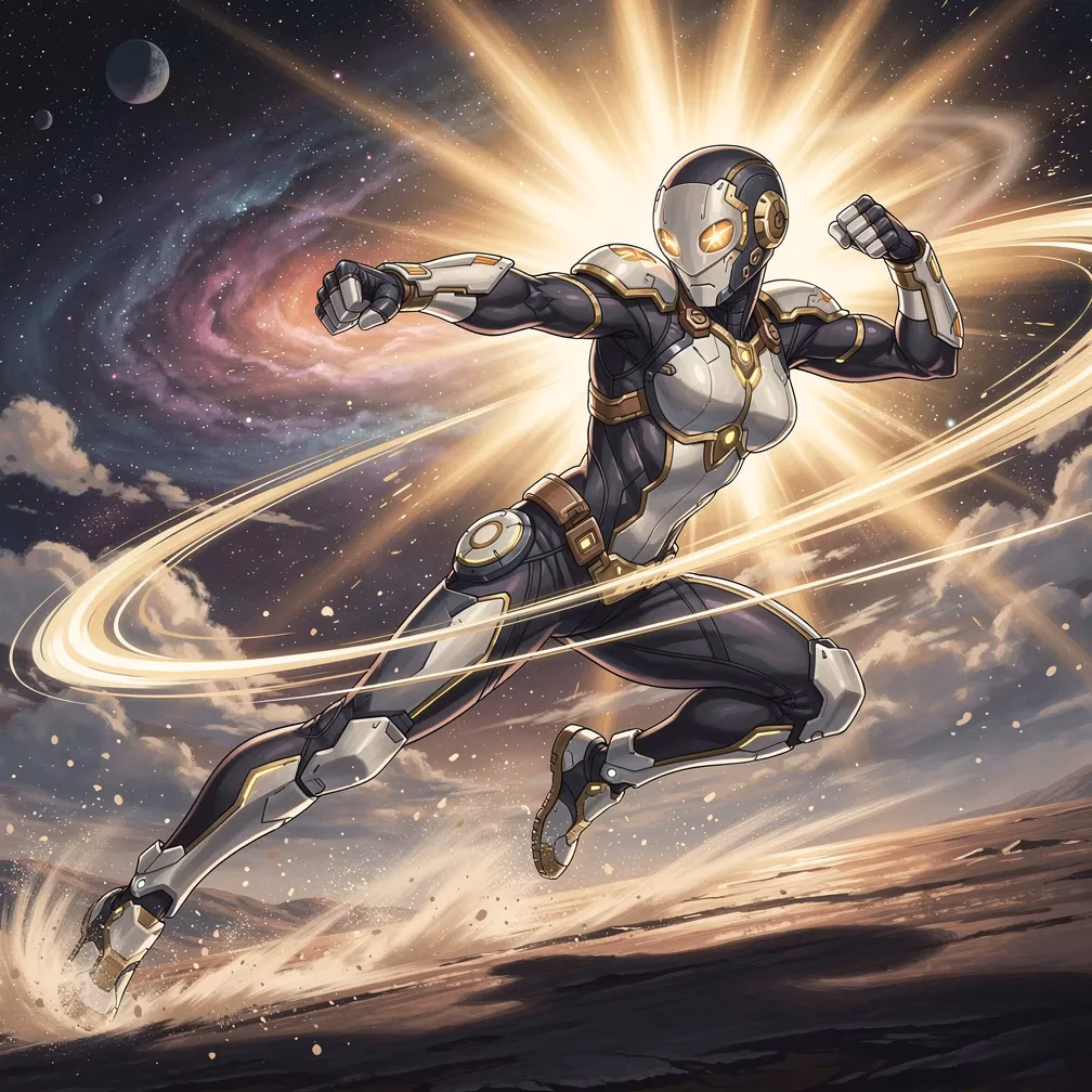 Space Cowboy Kickboxing fighting style