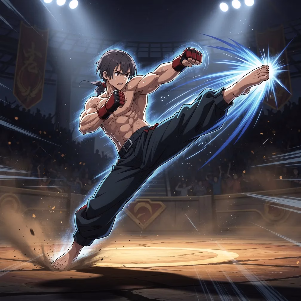 Spirit School Brawler fighting style