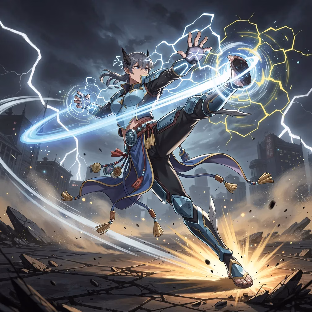 Thunder Panic Flash-Step fighting style