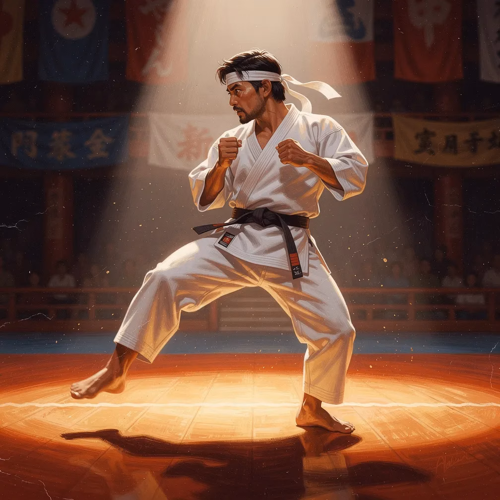 Training Montage Karate fighting style