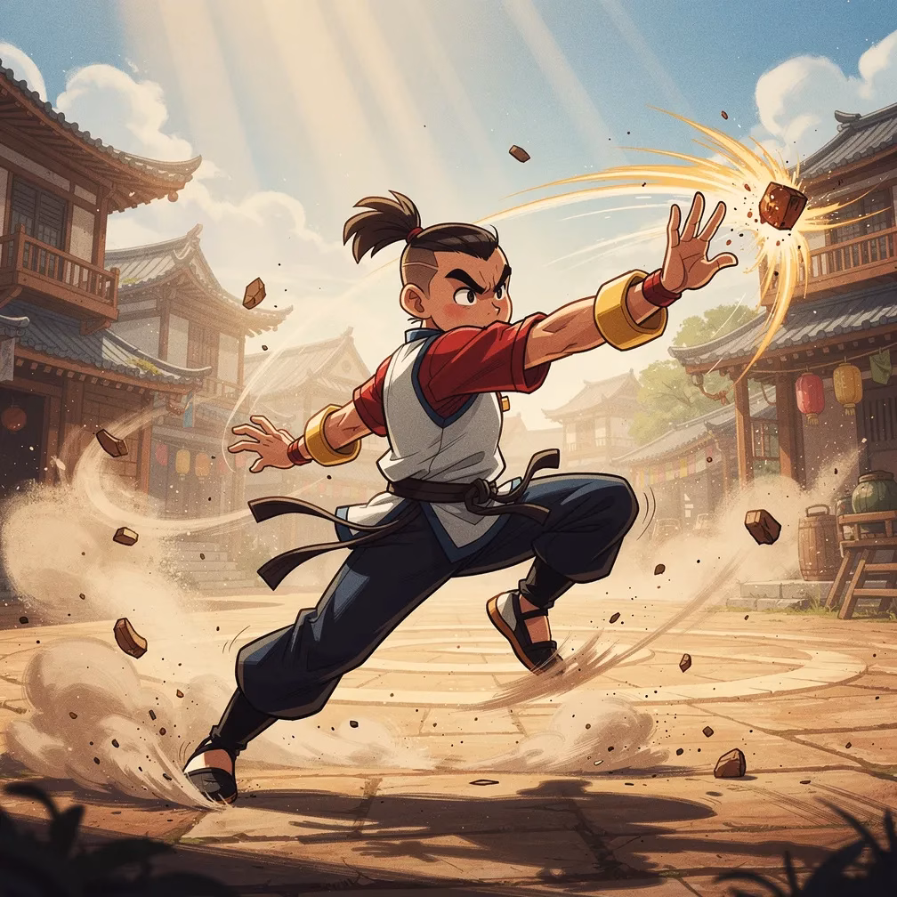 Urban Slapstick Kung Fu fighting style