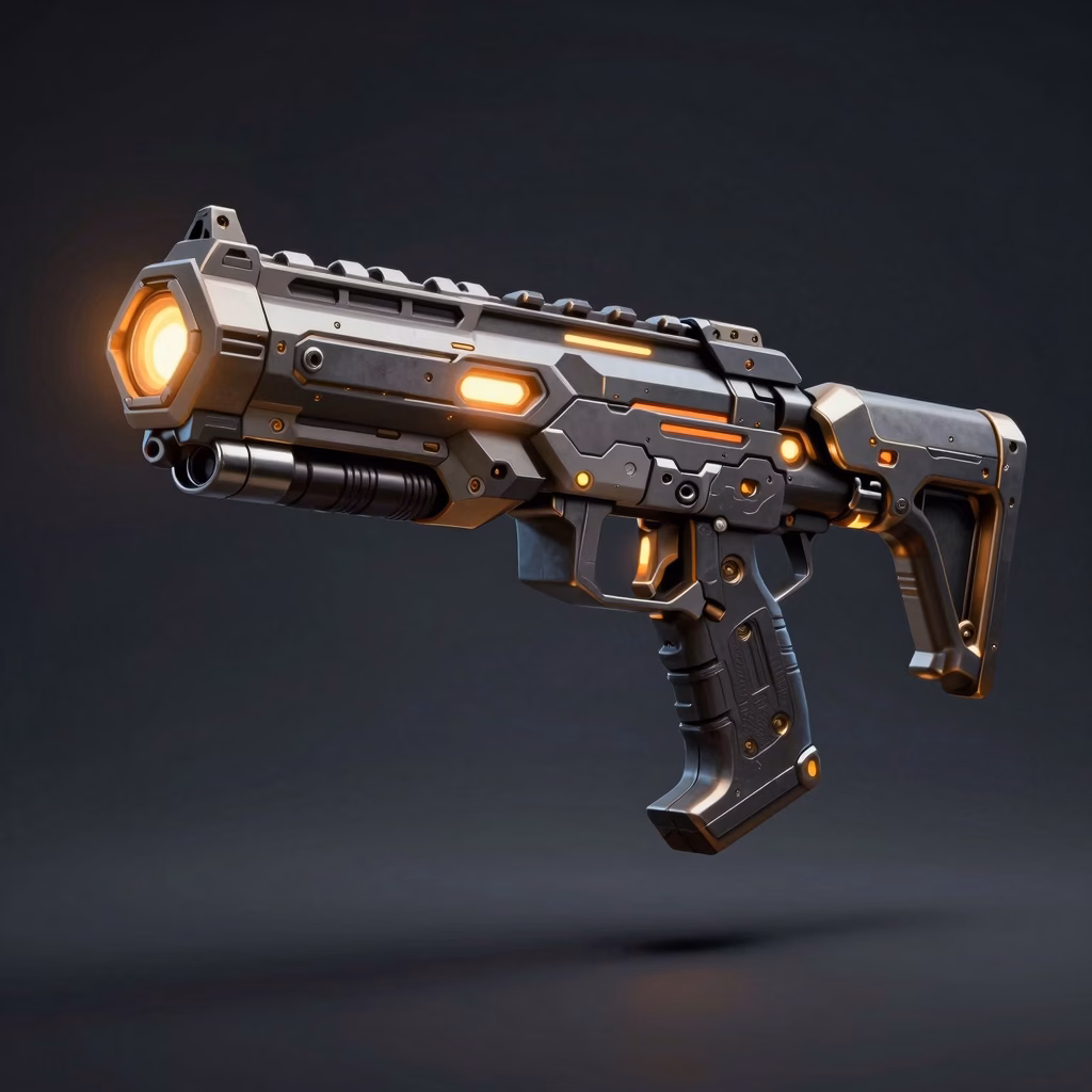 Alien Corridor Pulse Emitter weapon