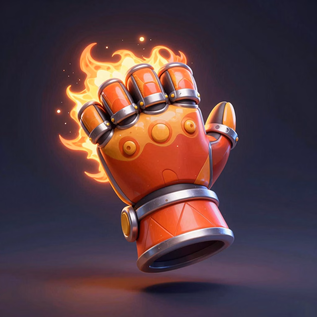 Arcade Dragon Upper Gloves weapon
