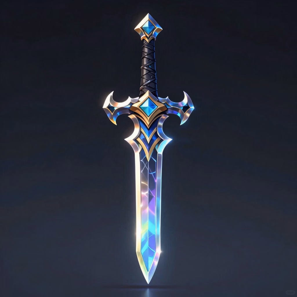 Black-Star Wyrm Prism Blade weapon