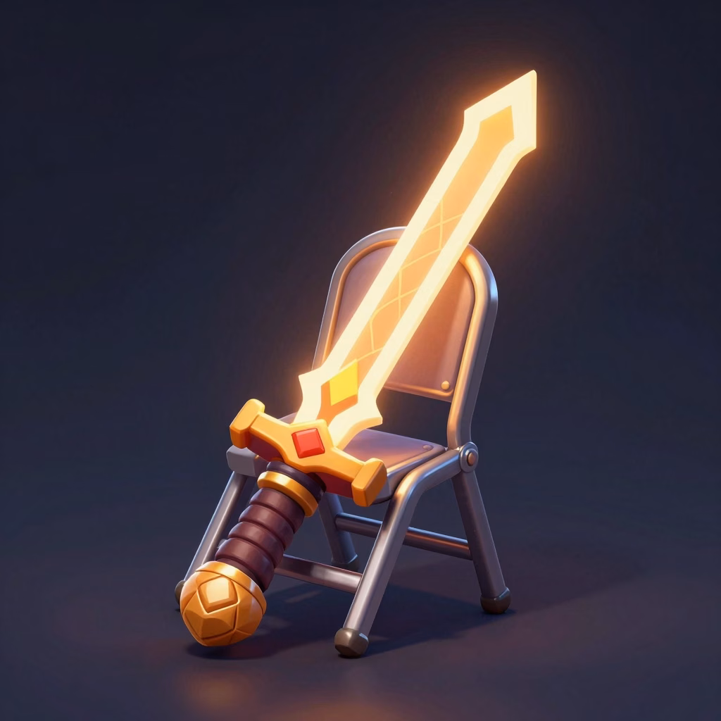Breakroom Chair Saber weapon