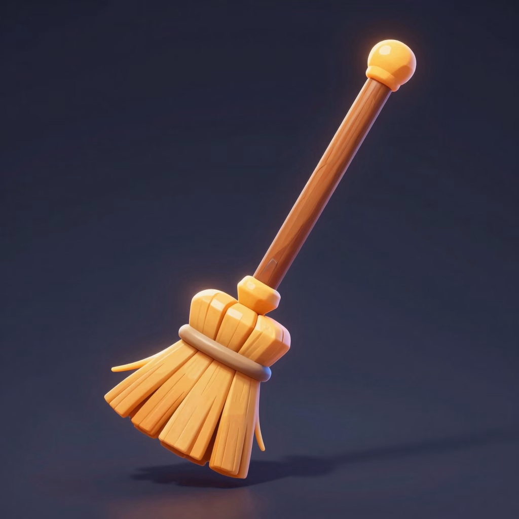 Broomstick Bo Staff weapon