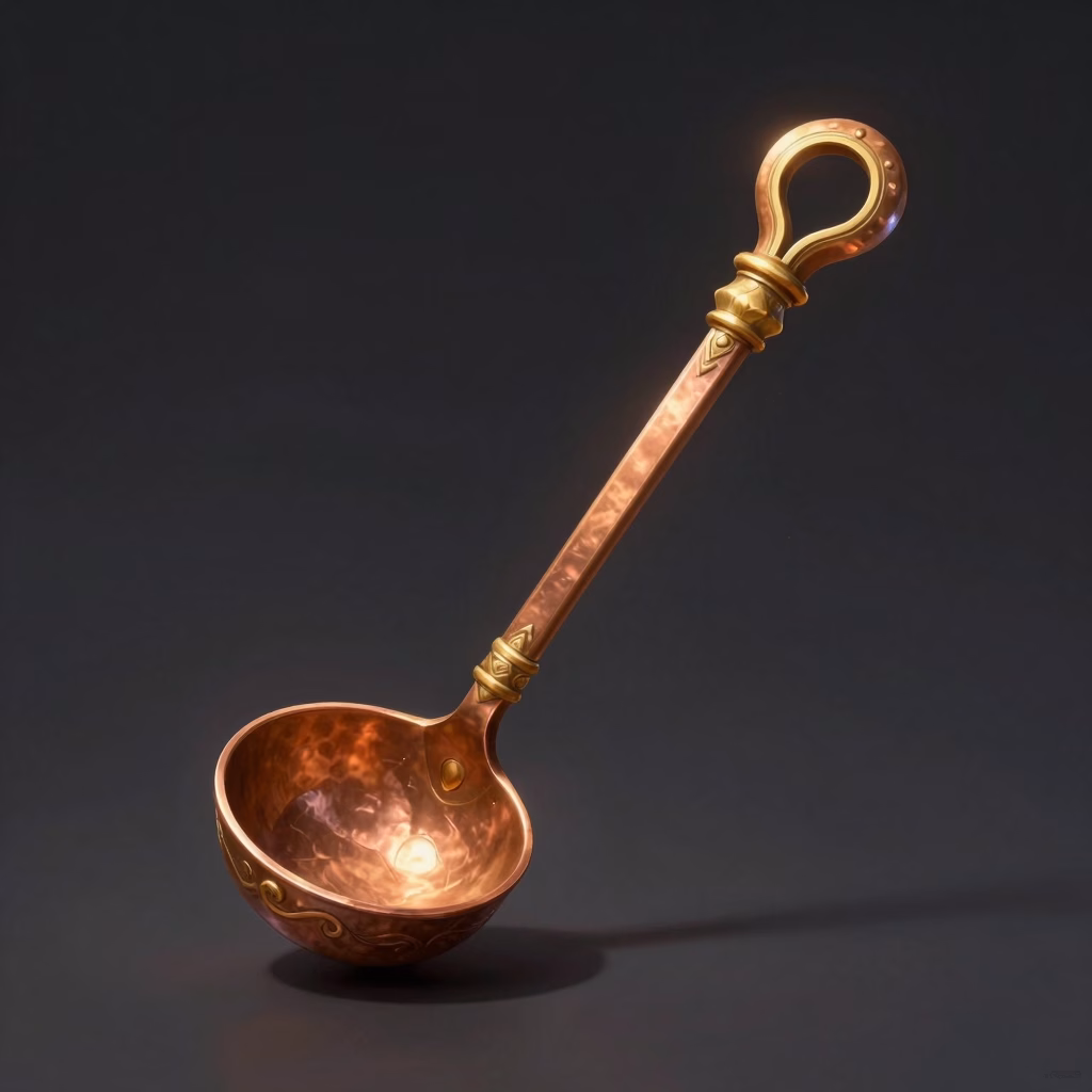 Brownie Copper Ladle weapon