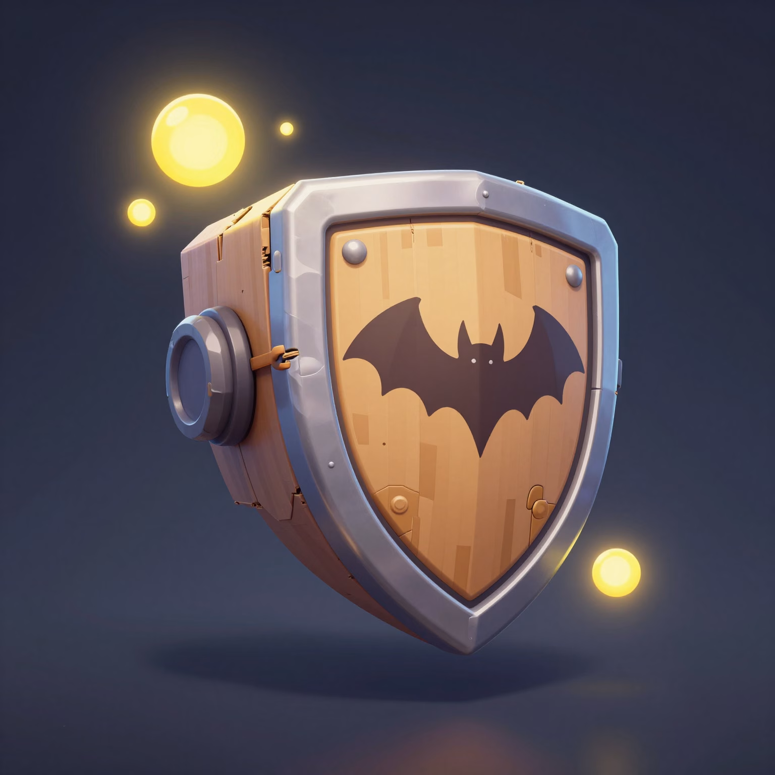 Cardboard Shield Bat weapon