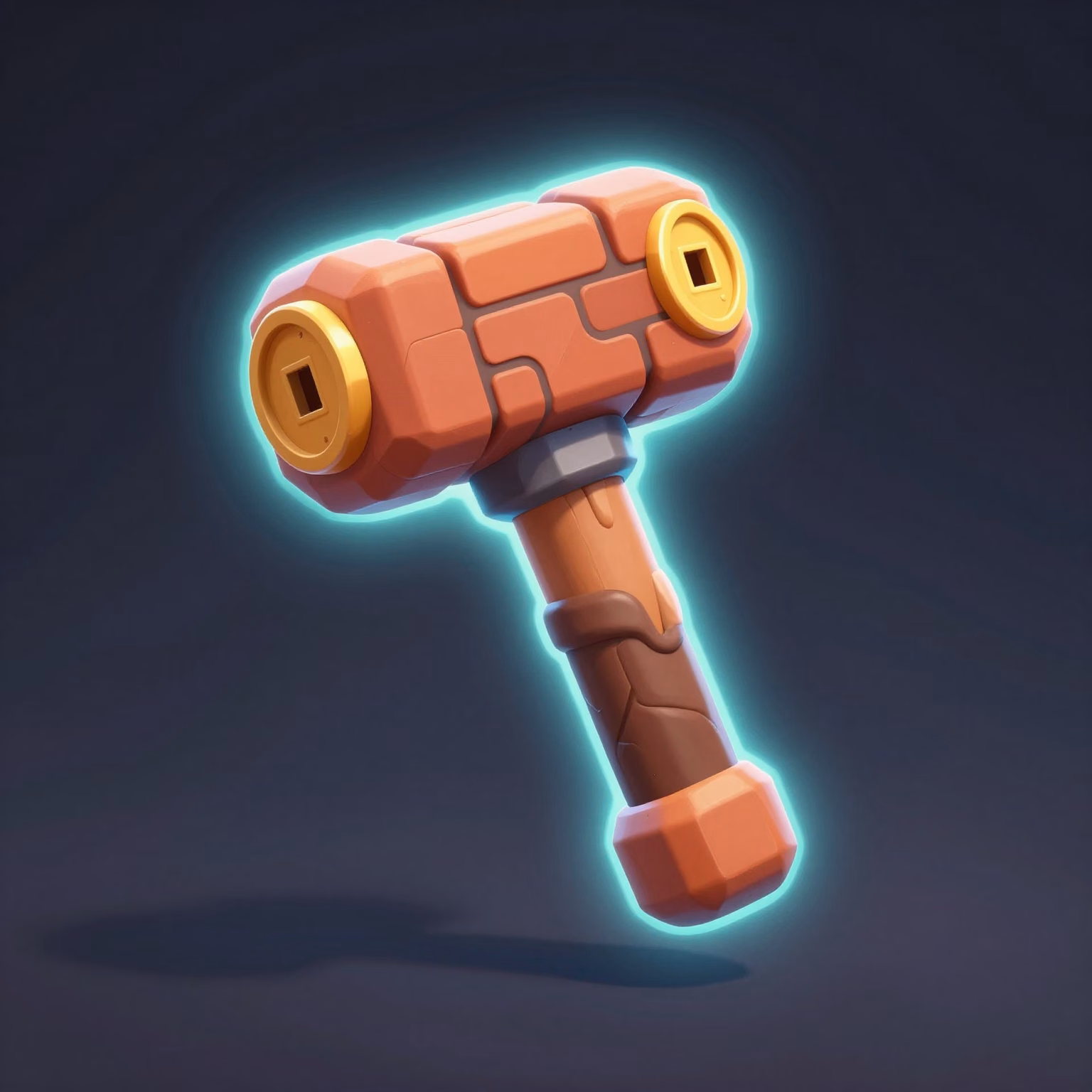 Coin Brick Hammer weapon
