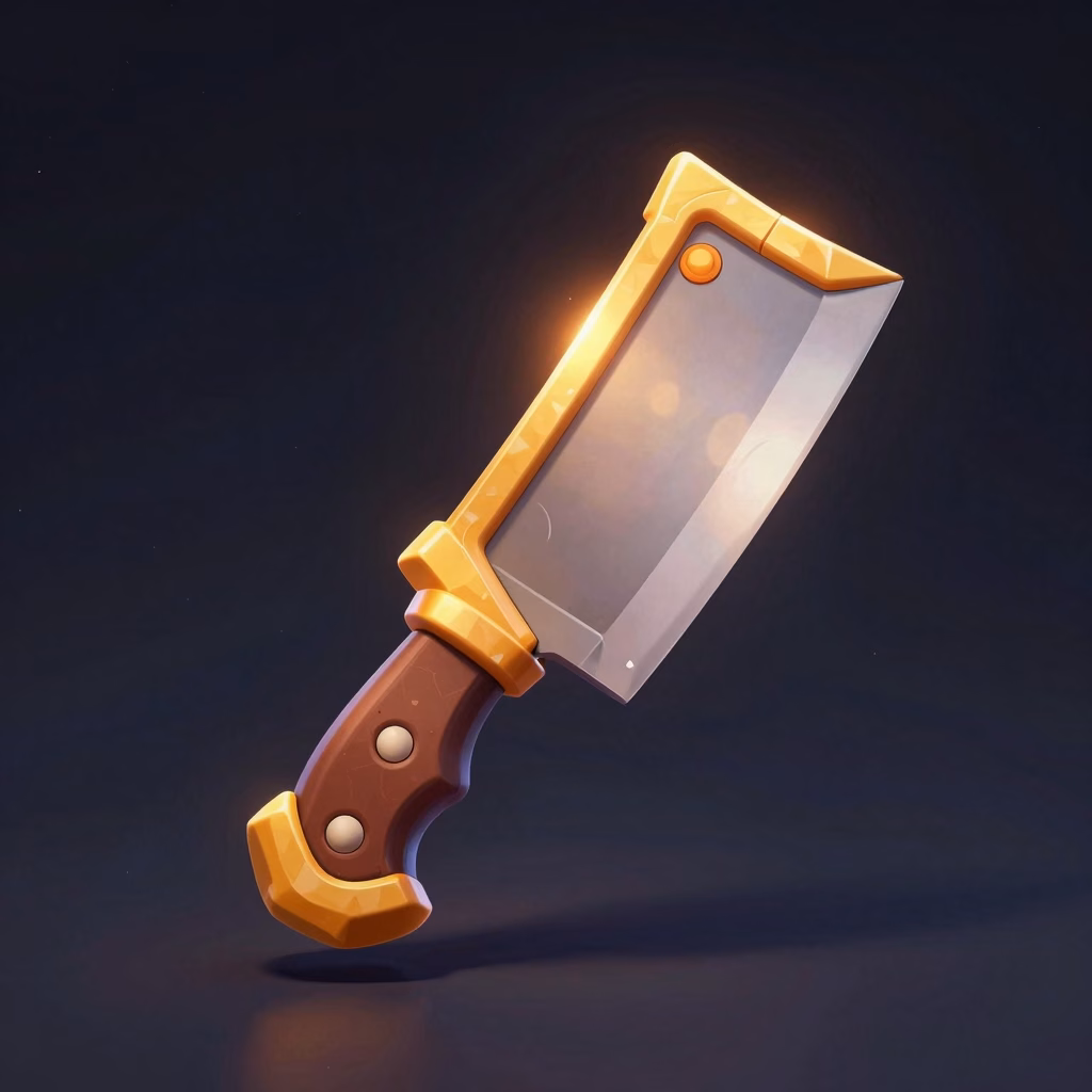 Coupon Cleaver weapon