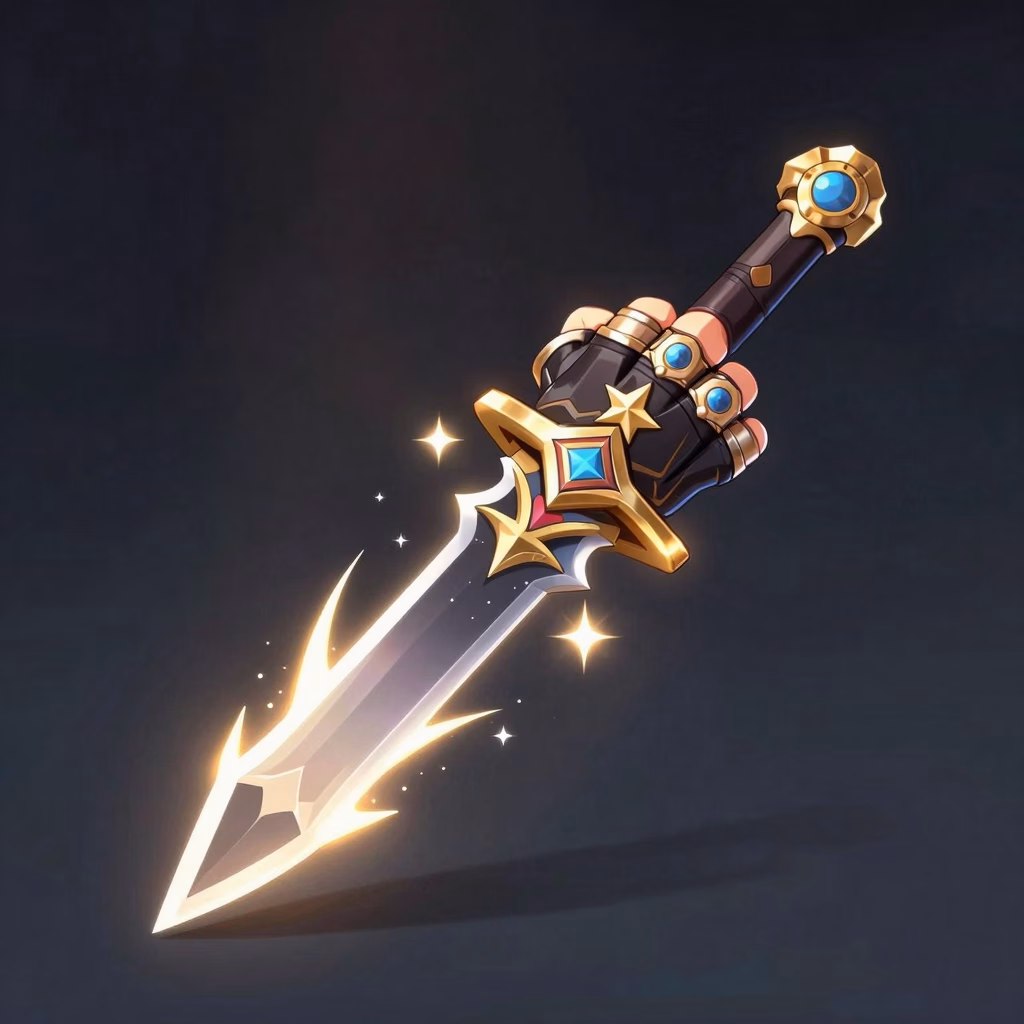 Cowboy Star Pulse Gauntlet weapon