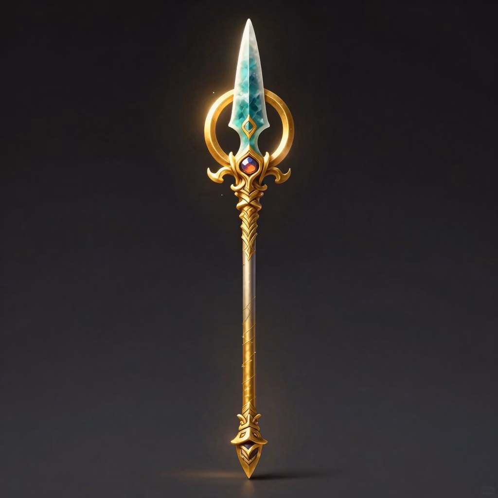 Dragon-King Tide Spear weapon