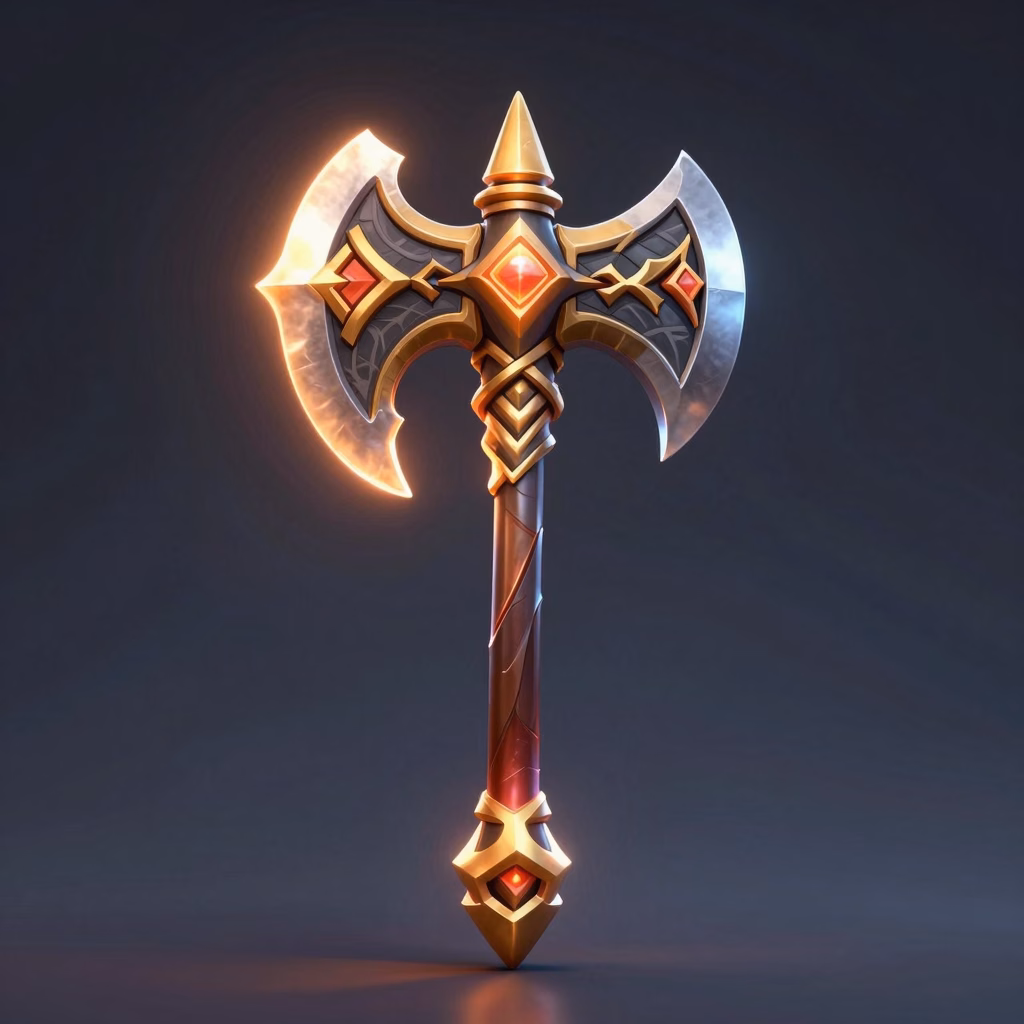 Dragon-Soul Rune Axe weapon