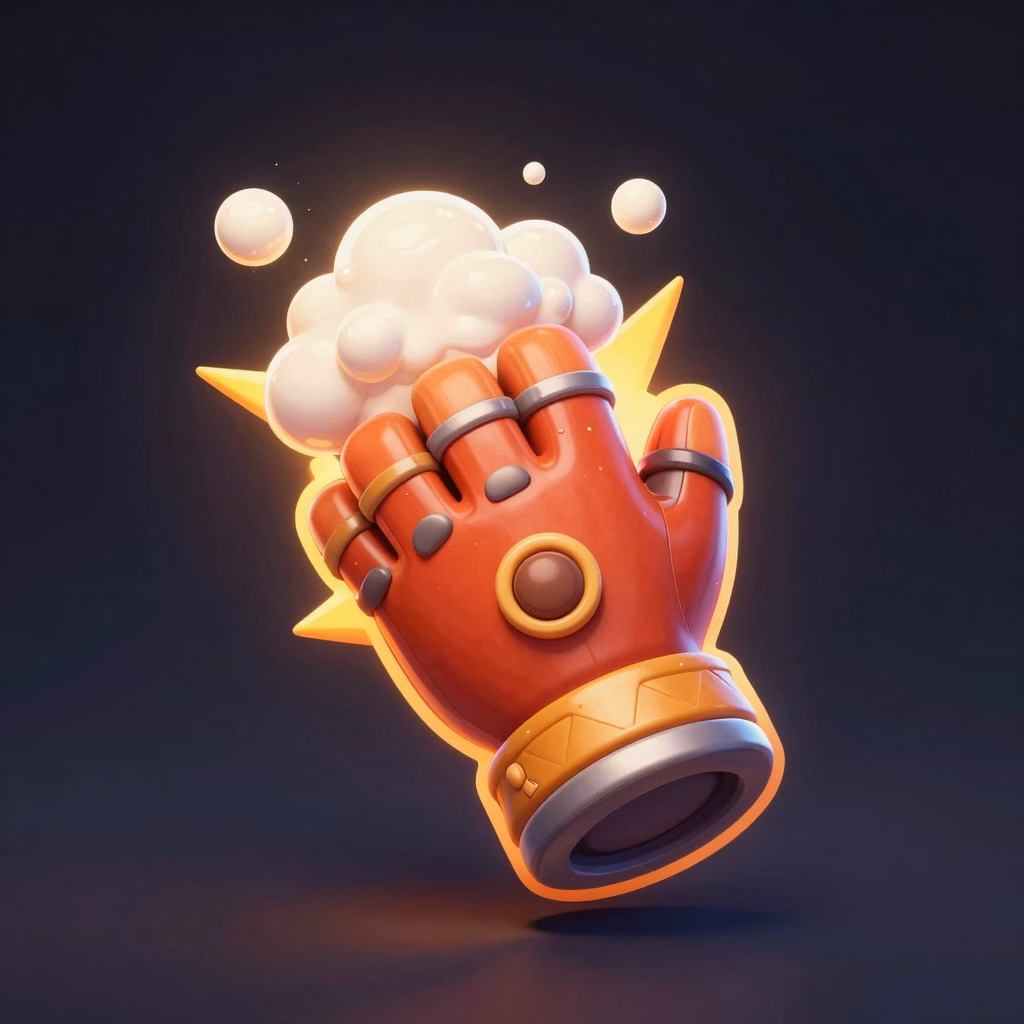 Goblin Soda Burst Gauntlet weapon