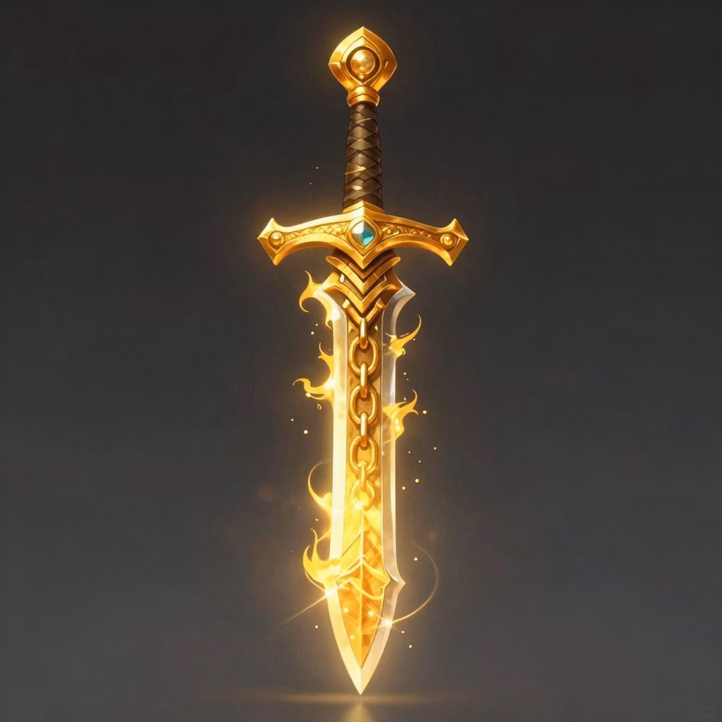 Golden Fleece Chainblade weapon
