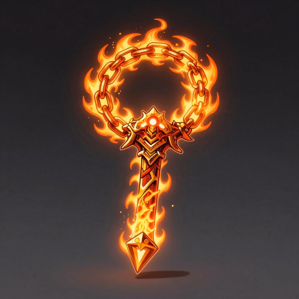 Hellfire Judgment Chain weapon
